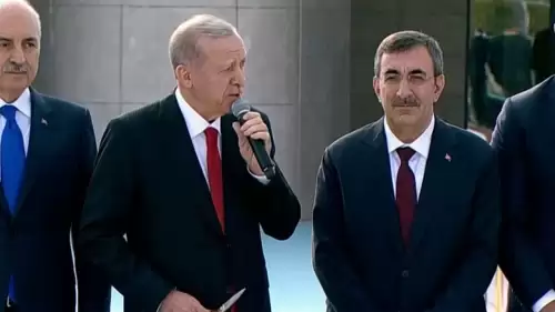 Cumhurbaşkanı Erdoğan, Atatürk Kültür, Dil ve Tarih Yüksek Kurumu'nu açtı