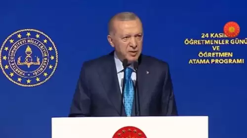 Cumhurbaşkanı Erdoğan, Öğretmenler Günü ve atama programı hakkında önemli açıklamalar yaptı