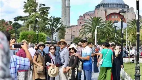 2024 yılında Türkiye rekor sayıda ziyaretçi ağırladı: 54 milyon 629 bin 687 kişi!