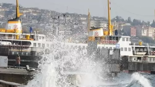 Marmara'da lodos nedeniyle deniz seferleri iptal! İDO, BUDO seferleri iptal mi edildi?