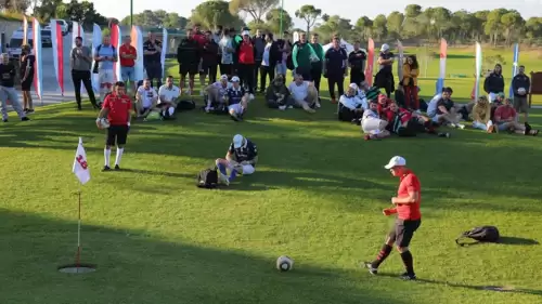 Avrupa Futgolf Şampiyonası Antalya’da