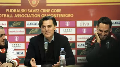 A Milli Takım Teknik Direktörü Vincenzo Montella'dan Karadağ maçı öncesi açıklamalar