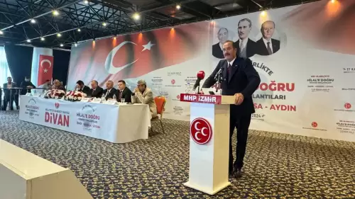 MHP İzmir’de! Tamer Osmanağaoğlu: Biz kaya gibi bir Cumhur İttifakıyız