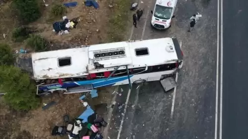 Eskişehir'de feci kaza: Yolcu otobüsü takla attı!