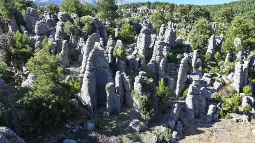 "Adam Kayalar" turistlerin uğrak noktası oldu