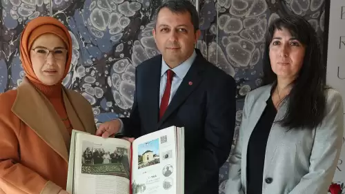 Emine Erdoğan, Budapeşte'de "Gül Baba ve Osmanlı Macaristanı'nda Manevi Miras" kitabının tanıtımına katıldı