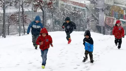 Artvin'de 6 ilçede okullara kar engeli