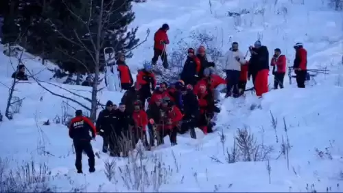 Palandöken'de çığ faciası! Ölü ve yaralılar var