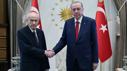 Cumhurbaşkanı Erdoğan ve MHP lideri Bahçeli görüşmesi sona erdi