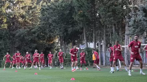 Galatasaray, yeni sezon öncesi çalışmalarına devam ediyor