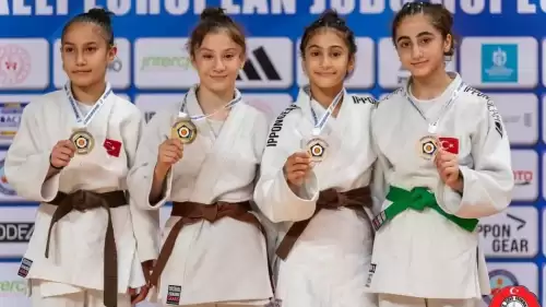 Düzceli gençler Avrupa Judo Kupası'nda Kocaeli'de boy gösterdi