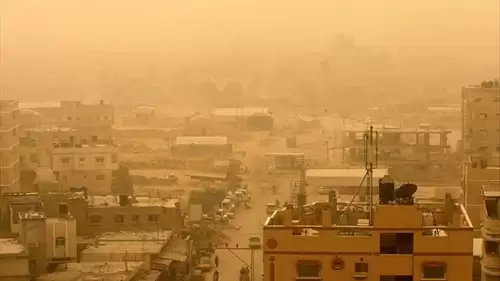İran'da kum fırtınası! 620 kişi hastaneye kaldırıldı