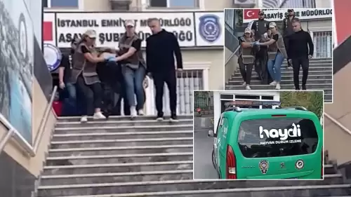 Polis katiline 'çöp poşetli' sevk