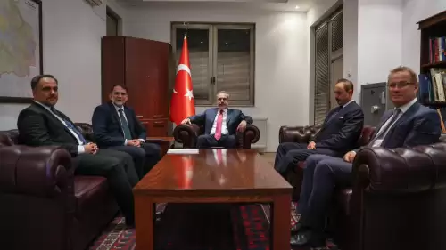 Dışişleri Bakanı Fidan, Kuzey Makedonya Milletvekili Salih Murat'ı kabul etti