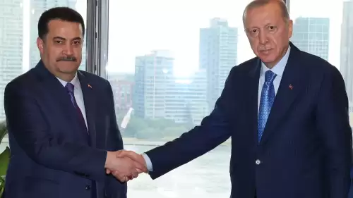 Cumhurbaşkanı Erdoğan, Irak Başbakanı Sudani ile bir araya geldi