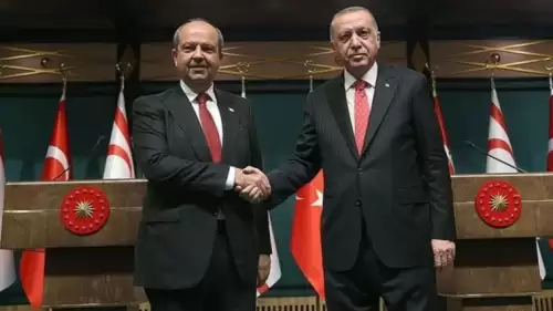 KKTC Cumhurbaşkanı Tatar'dan, BM Genel Kurulu'ndaki konuşması için Cumhurbaşkanı Erdoğan'a teşekkür