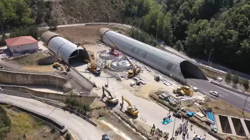 Bolu Dağı Tüneli'ndeki çalışmalar bitiyor! Tarih verildi!