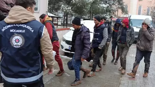 Kırklareli'nden ülkeye giren 14 göçmen yakalandı