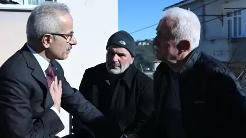 Bakan Uraloğlu, hayatını kaybeden PTT çalışanları için Rize’de