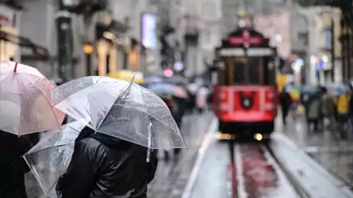 Marmara Bölgesi'ne kuvvetli yağış uyarısı