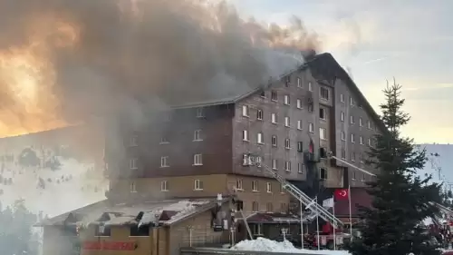 Bolu'daki otel yangınla ilgili siyasilerden taziye mesajı