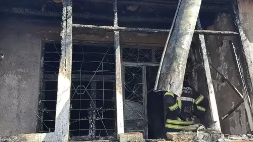 Elazığ'da yangın! 1 kişi dumandan etkilendi