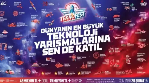 TEKNOFEST 2025 başvuruları başladı