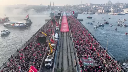 Kabine üyelerinden İstanbul'daki Gazze yürüyüşüne destek