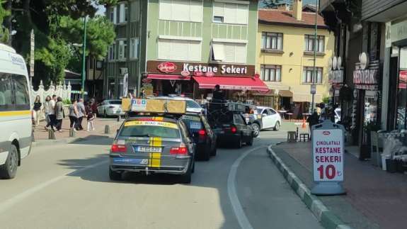 Görenler şaştı kaldı! Alman'ın Bursa'da yaptığına bakın