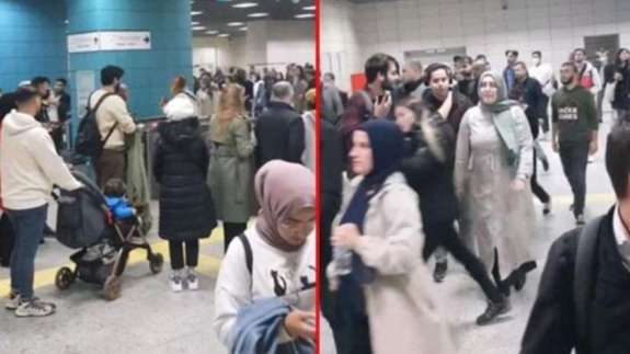 Marmaray Üsküdar durağında panik yaratan 'Peronları terk edin' anonsunun sebebi ortaya çıktı