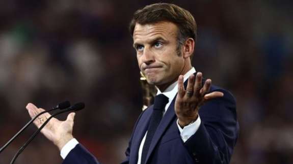 Macron'a Rugby Dünya Kupası açılış töreninde büyük şok! 