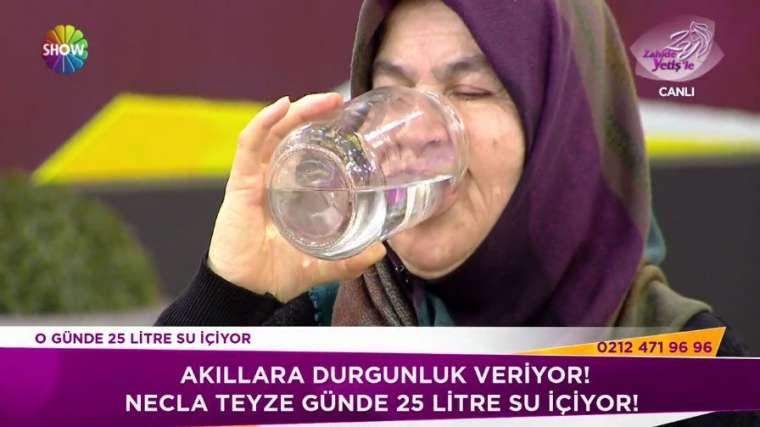 Doktorun şakasını kaldıramadı! Günde 25 litre... 6