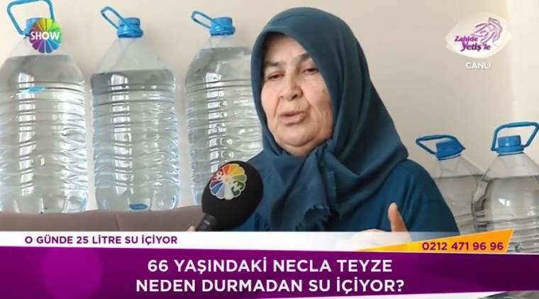 Doktorun şakasını kaldıramadı! Günde 25 litre... 7