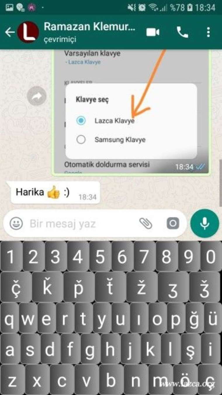 Rizeli yazılımcıdan Lazca klavye 3