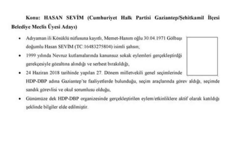 CHP Saadet ve İP'nin PKK ile bağlantılı adayları 18