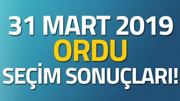 İl il seçim sonuçları 63