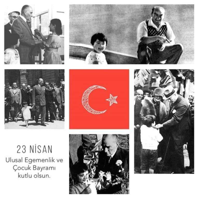 Ünlü ismin 23 Nisan mesajı duygulandırdı 4