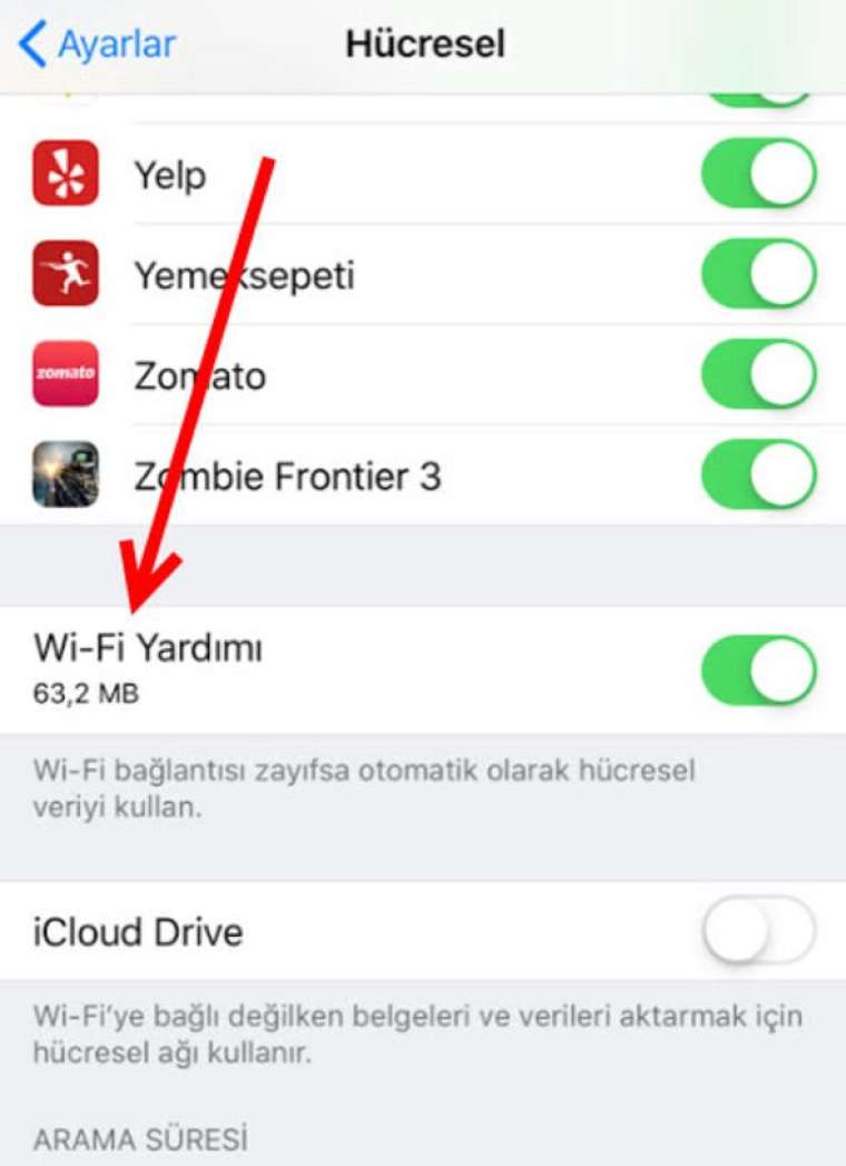 WiFi kullanırken meğer... Bu ayar kapalıysa şimdi açın 5