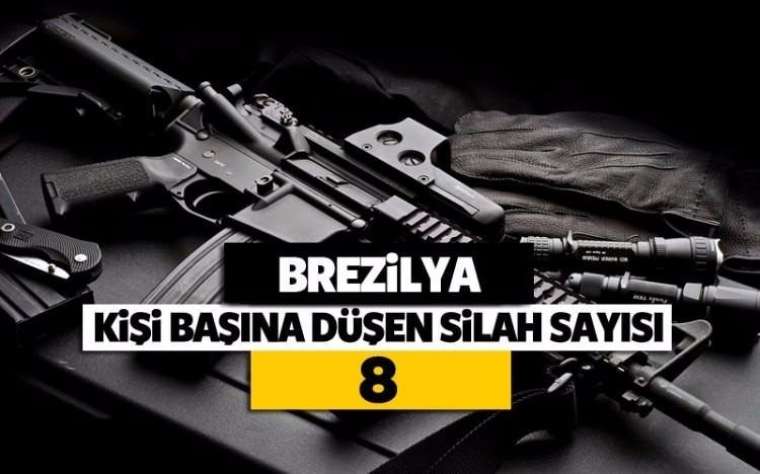 Halkı en silahlı ülkeler belli oldu! İşte Türkiye'nin o oranı... 30