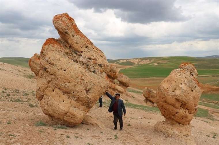 Sivas'taki esrarengiz kayalar: Nasıl oluştukları açıklanamıyor 3