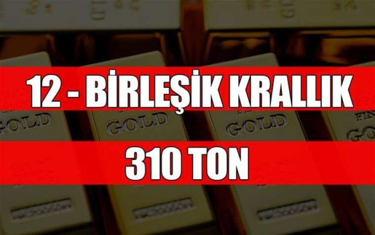 Altın rezervleri açıklandı! Türkiye'de bakın ne kadar var? 12