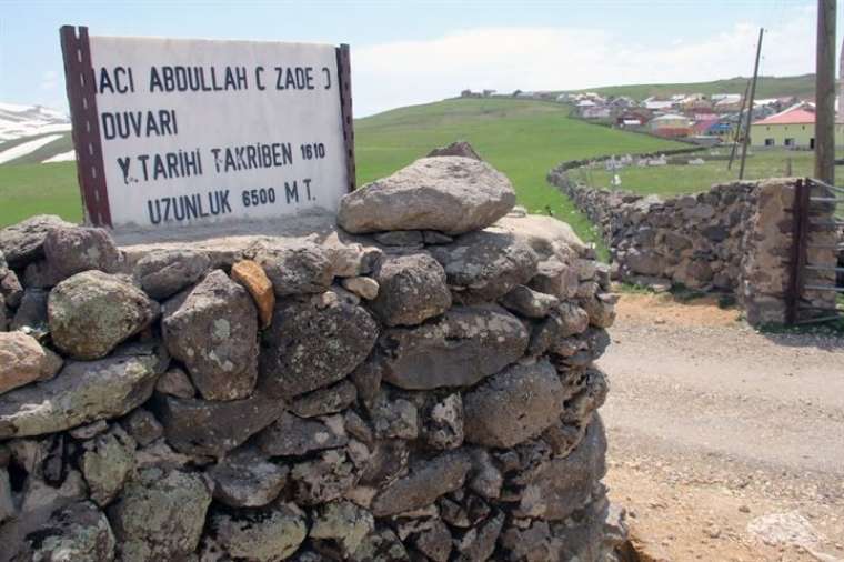 Çin Seddi değil 'Hacı Abdullah duvarı' 7