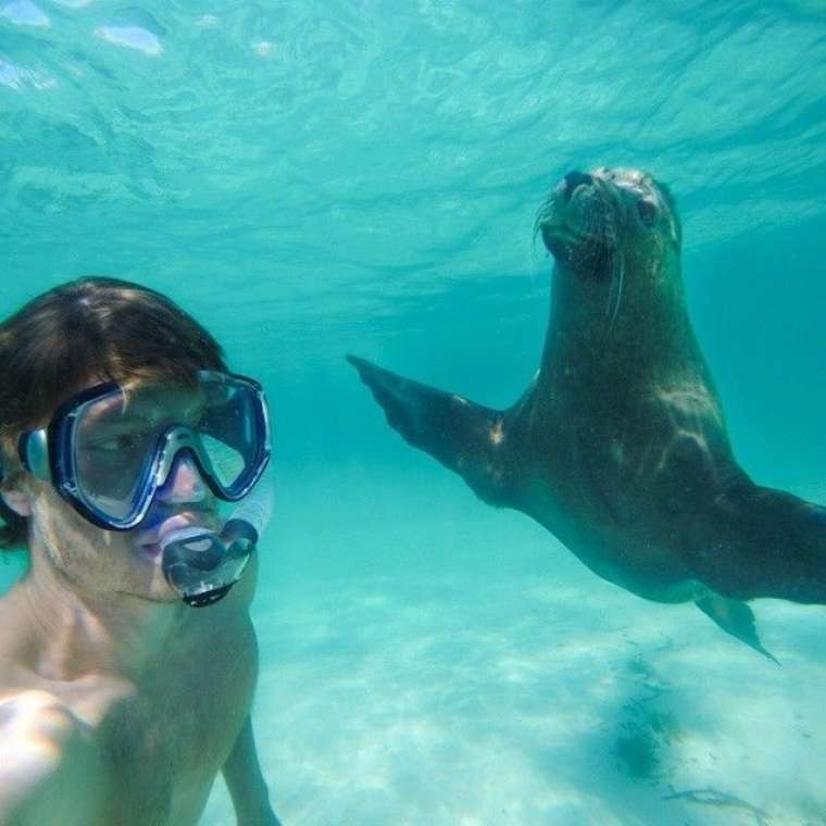 Selfie, yeni boyut kazandı! Herkesi kıskandıran meslek 6