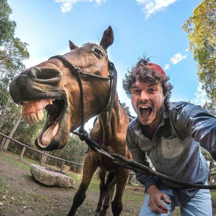 Selfie, yeni boyut kazandı! Herkesi kıskandıran meslek 8