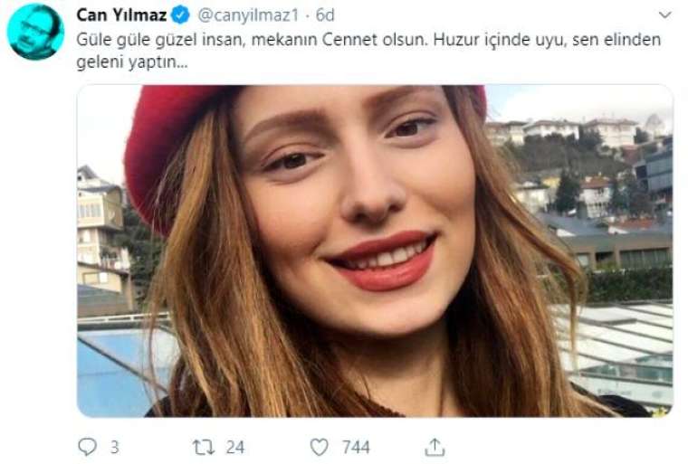 Ünlü isimler Neslican'ın acısını paylaştı 8