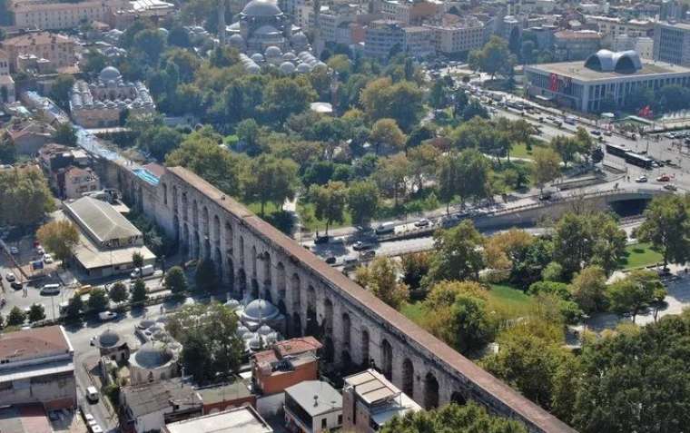 İstanbul'un göbeğinde tarihi buluntu! Dünyanın en eski su kemeri 1