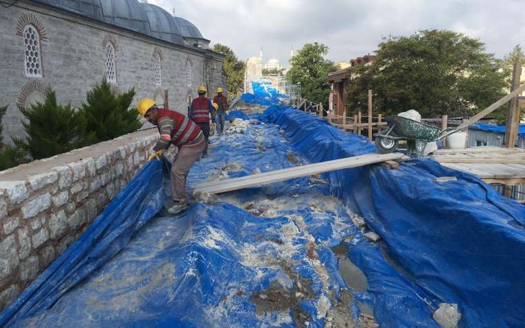 İstanbul'un göbeğinde tarihi buluntu! Dünyanın en eski su kemeri 15