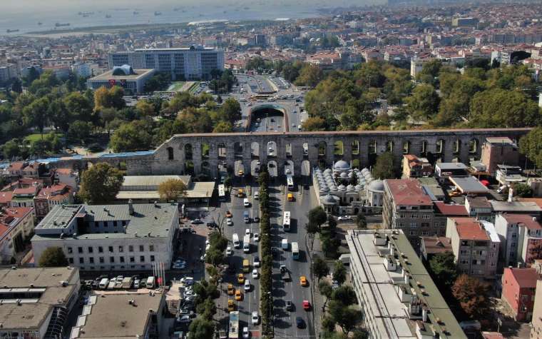 İstanbul'un göbeğinde tarihi buluntu! Dünyanın en eski su kemeri 6