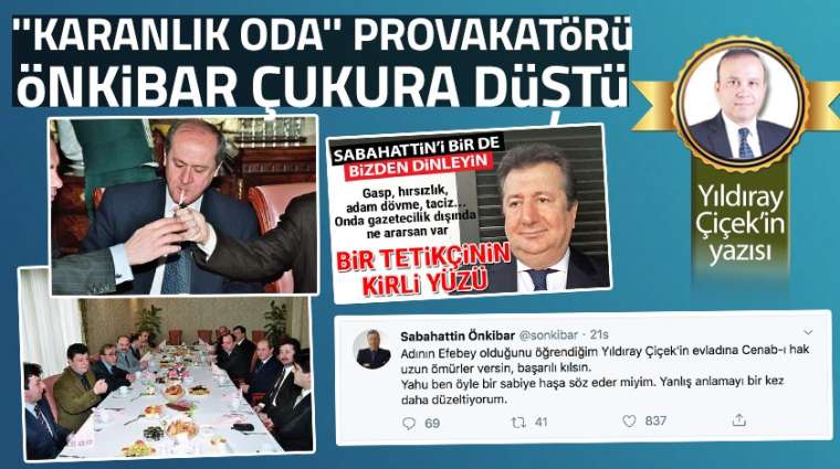 ''Karanlık oda'' provakatörü Önkibar çukura düştü