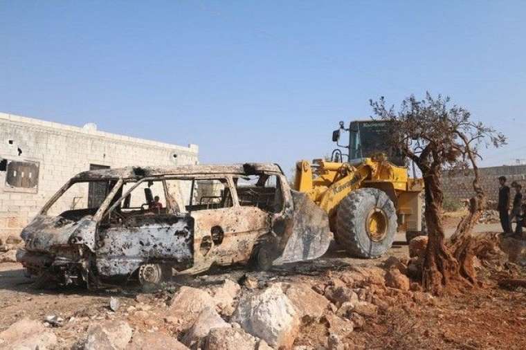 AA o görüntülere ulaştı! İşte Bağdadi'nin öldürüldüğü yer 9